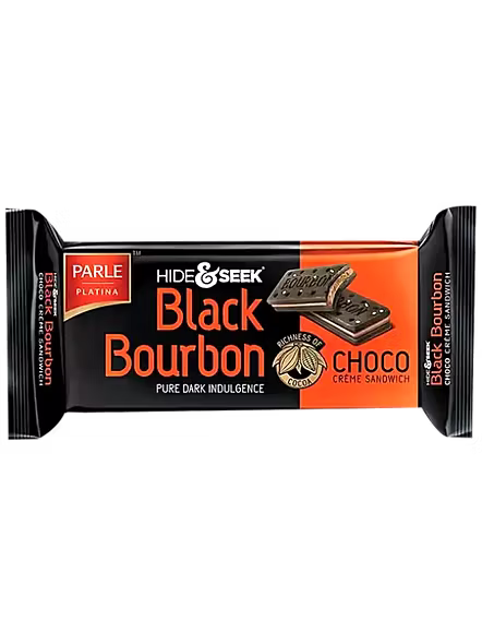 Parle Bourbon Black Choco Biscuits (120 G)-2703