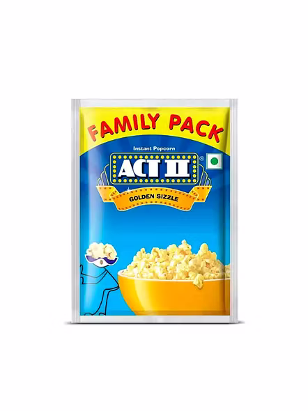 Act Ii Popcorn Golden Sizzle Pouch (120 G)-2705