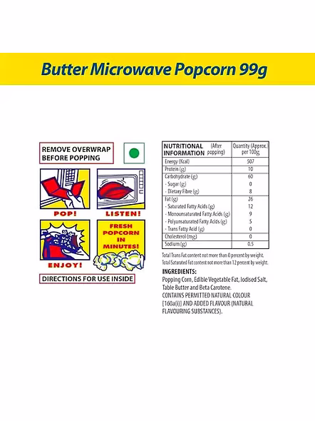 Act Ii Popcorn Butter Microwave (99 G)-1
