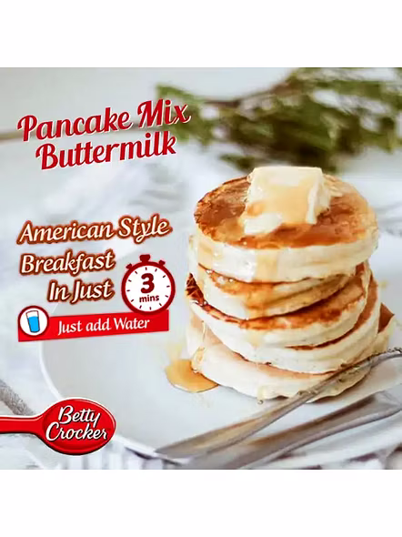 Betty Crocker Pancake Mix Original (500 G)-2