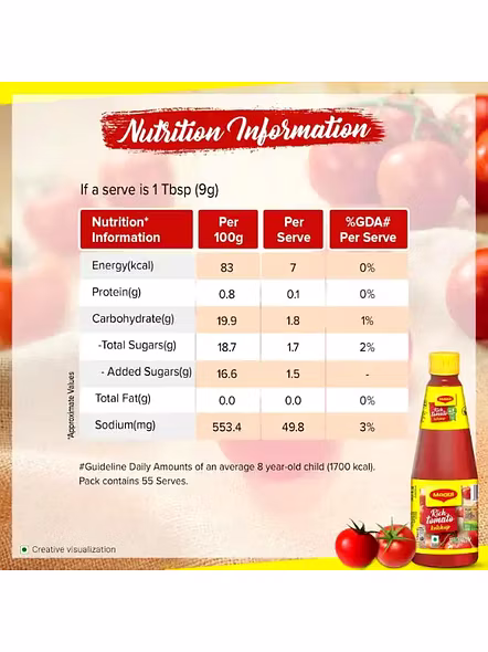 Maggi Tomato Ketchup (1 Kg)-2