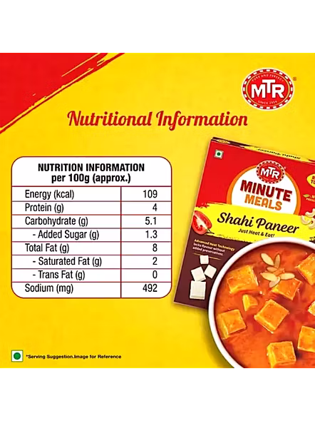 Mtr Rady To Eat Palak Paneer (300 G)-2