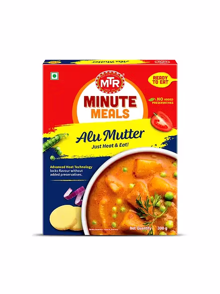 Mtr Rady To Eat Alu Mutter (300 G)-2741