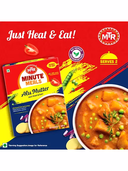 Mtr Rady To Eat Alu Mutter (300 G)-1