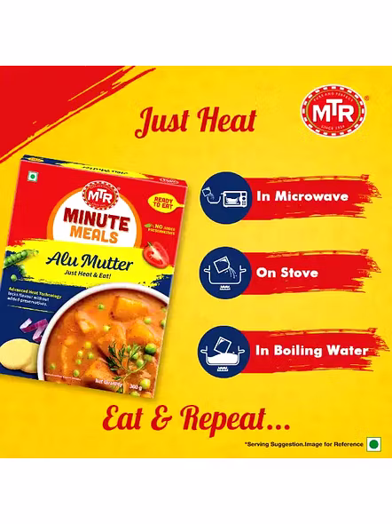 Mtr Rady To Eat Alu Mutter (300 G)-3