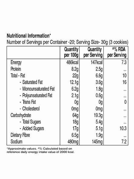 Unibic Oatmeal Cookies 1+1 (300 G)-1