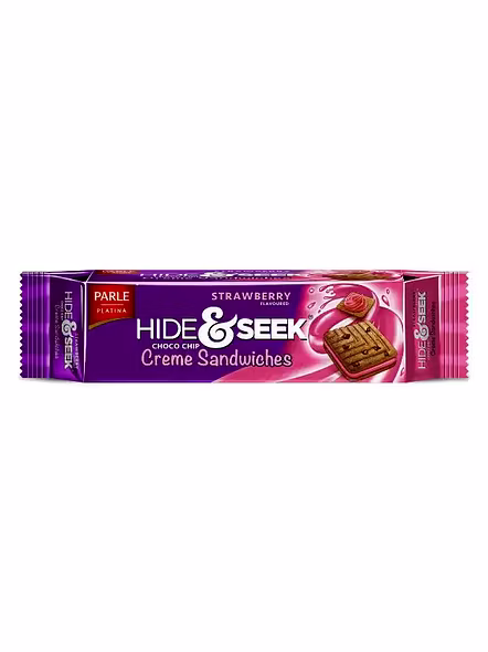 Parle Hide&amp;Seek Cre Strawberry Biscuits (100 G)-2779