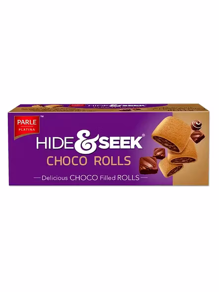 Parle Hide&amp;Seek Choco Rolls Biscuits (75 G)-2781
