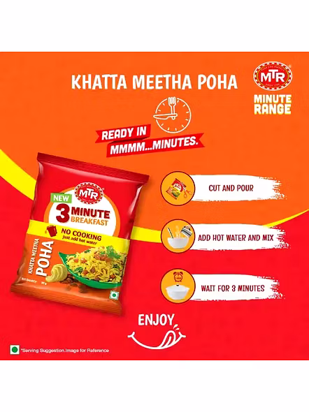 Mtr Rady To Eat Khatta Meetha Poha (60 G)-2