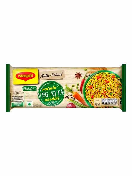 Maggi Veg Atta Noodles (290 G)-2801