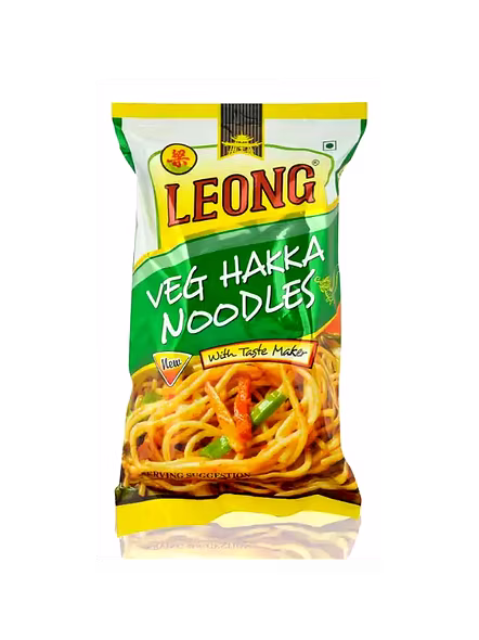 Leong Veg Hakka Noodles With Taste Maker (200 G)-2803
