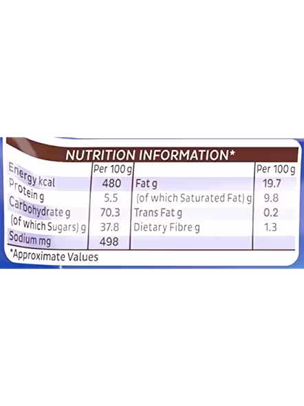 Cadbury Oreo Chocolate Cream Biscuits (120 G)-1
