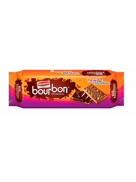 Britannia Bourbon Biscuits (120 G)-2836