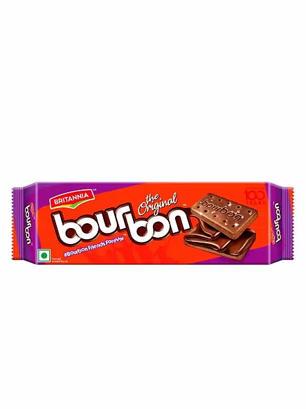 Britannia Bourbon Biscuits (120 G)-1