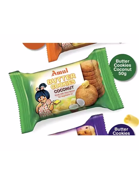 Amul Coconut Cookies (50 G)-2847