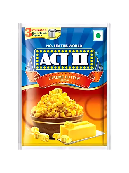Act Ii Popcorn Xtreme Butter Pouch (70 G)-2851