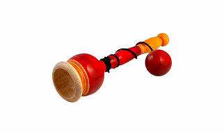 Wooden Cup & Ball Big