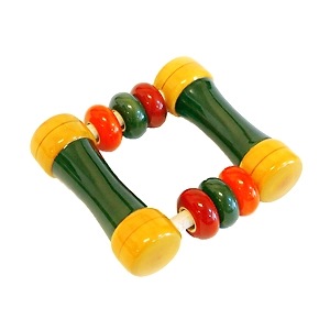 Wooden Kit Kat Rattle