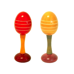 Wooden Maraca Rattle