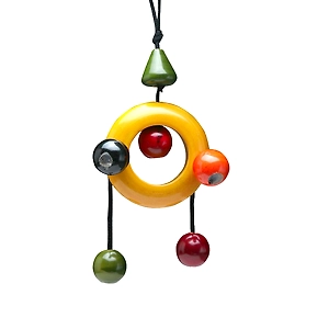 Wooden Dangler Ring
