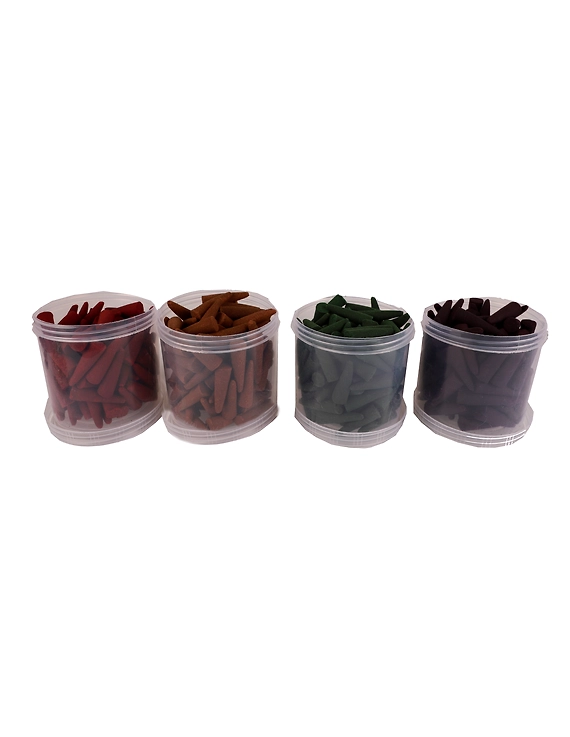 Cone Dhoop - Incense Cone 200 Grams Jar Organic and Indian Herbs-SP20