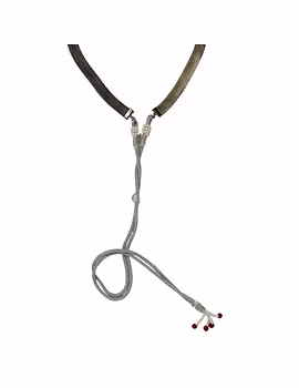 Oxidized Chik Chokar Necklace Set-5-sm
