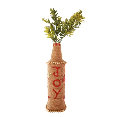 Glass Bottle Vase - JOY