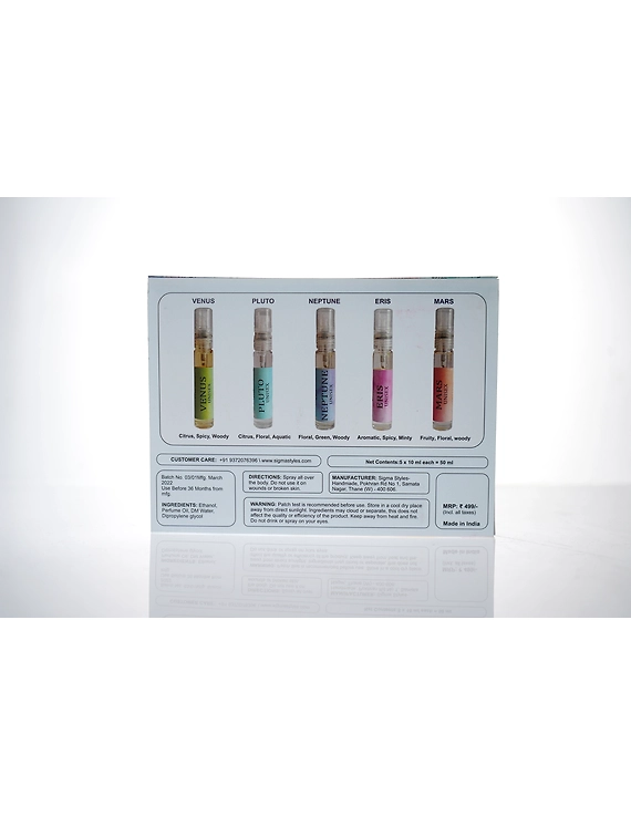 Perfume Gift Pack Set of 5 - 10 ML Each-1