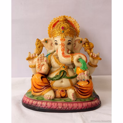 handcrafted table top ganapati