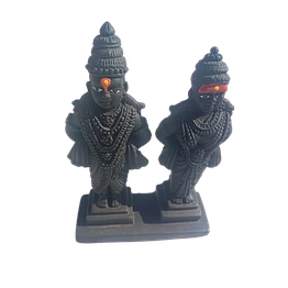 handcrafted table top vitthal & rukumini