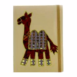 unruled notebook 4*6 100 pages camel