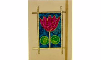 Lotus Printed Diary 3*5
