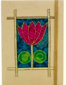 Lotus Printed Diary 3*5-DY16-sm