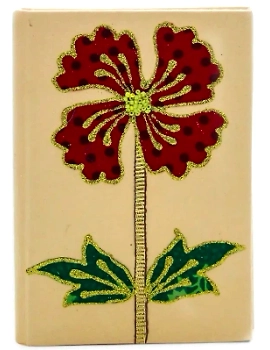Flower Printed Pocket Diary 4*3-DY23-sm