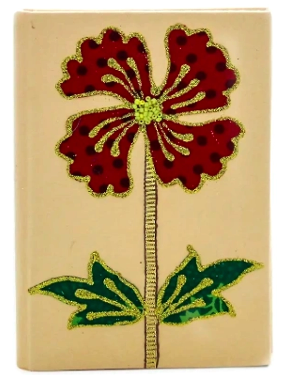 Flower Printed Pocket Diary 4*3-DY23