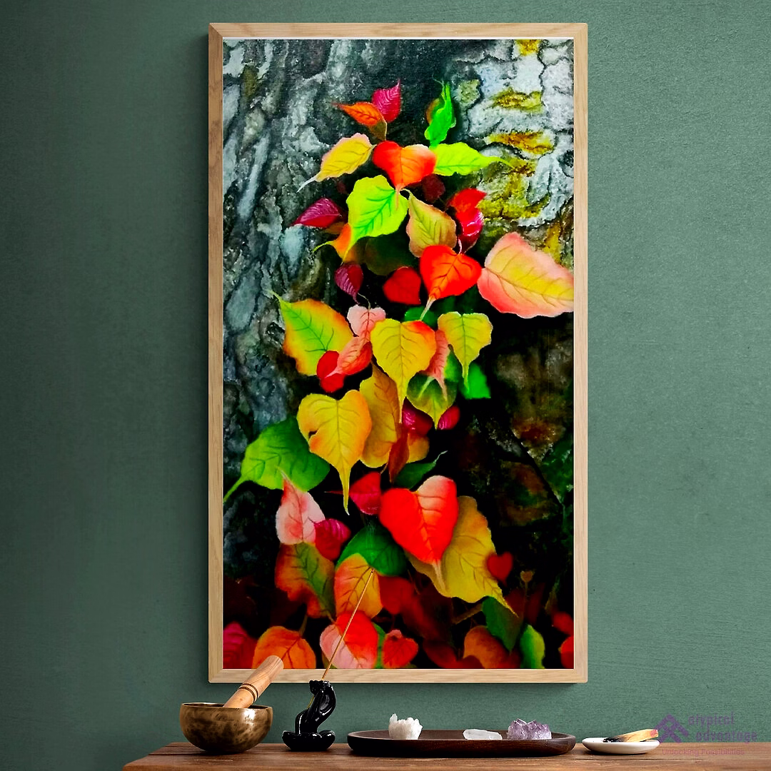 Oil Painting on Canvas: Colors of life image 2