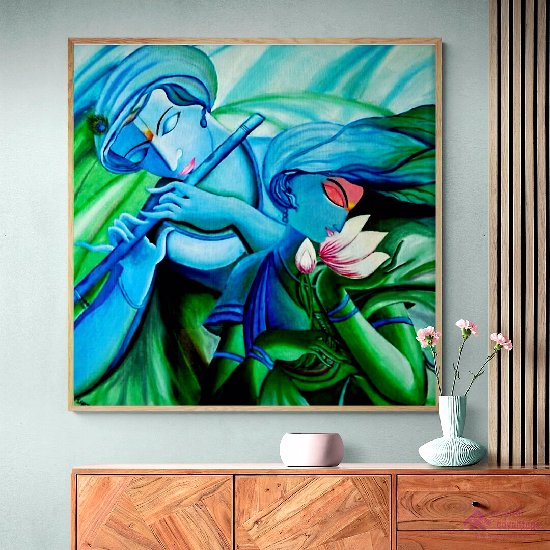 Oil Painting on Canvas: Eternal Love image 2