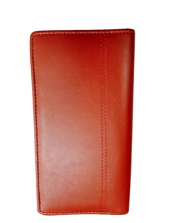 Brown Multiple ChequeBook Holder Passbook Passport Car Document Holder For Men &amp; Women-CO12