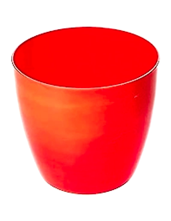5-Inch Cool Round Plastic Pot-GA08