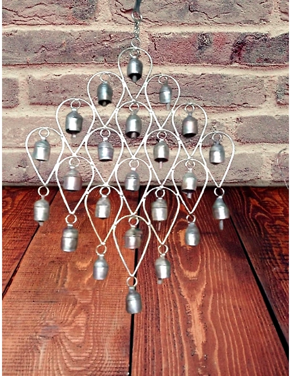 Mix Metal Wind Chime with 20+ Bells – Copper Finish-LI102