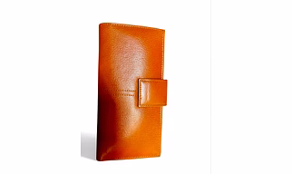 Men’s Vertical Leather Purse – Premium Sheep Leather
