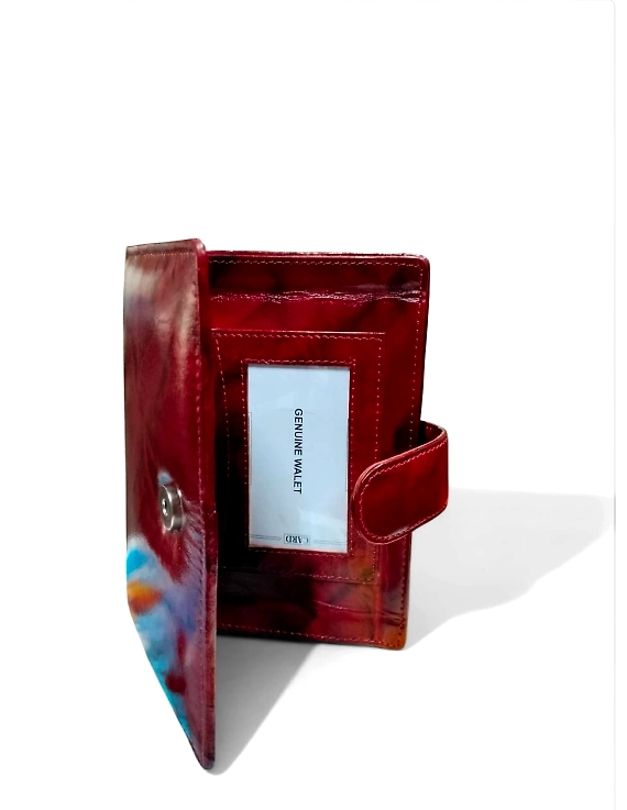Premium Leather Passport Holder with Flap – Sleek &amp; Stylish Travel Companion-CO15