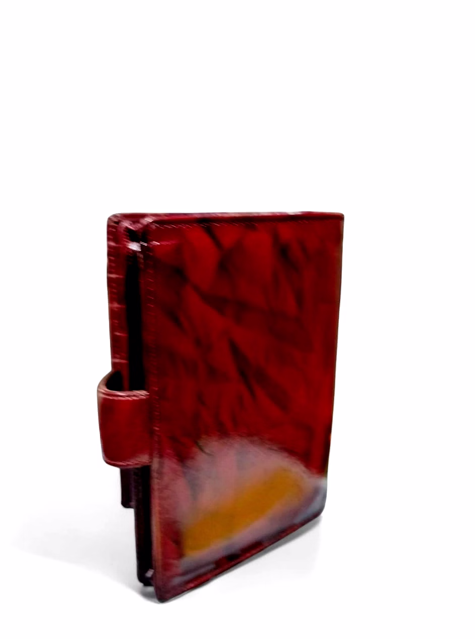 Premium Leather Passport Holder with Flap – Sleek & Stylish Travel Companion image 2