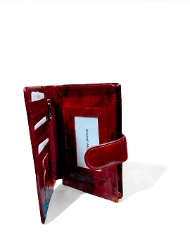 Premium Leather Passport Holder with Flap – Sleek &amp; Stylish Travel Companion-3-sm