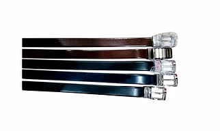 Men’s Premium Leather Belt with Metal Buckle – Classic & Durable