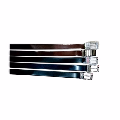 men’s premium leather belt with metal buckle – classic & durable