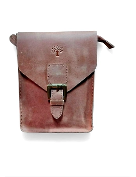 Compact Size Leather Messenger Bag – Compact &amp; Stylish-MB01-sm