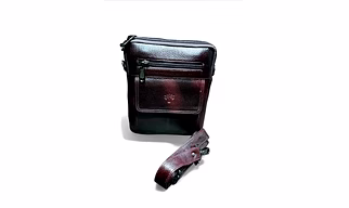 Medium Size Leather Messenger Bag – Stylish & Practical
