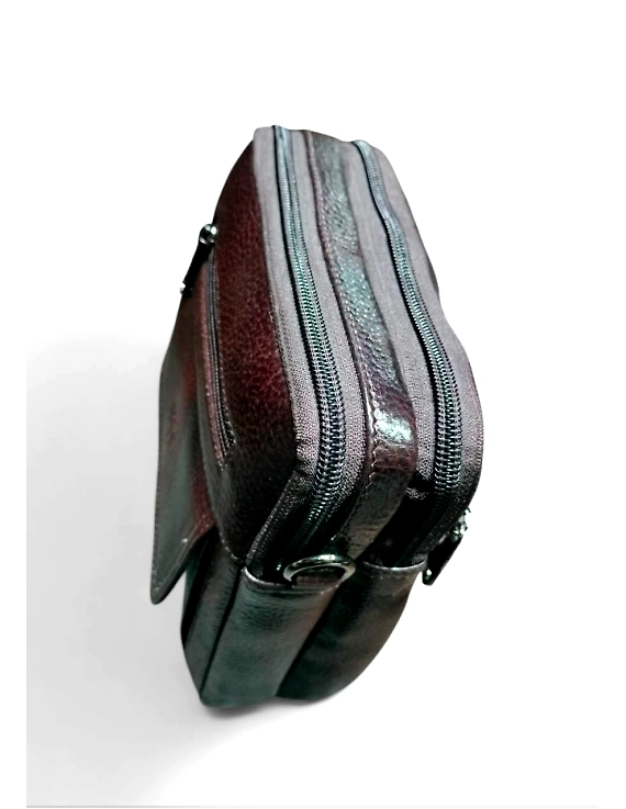 Medium Size Leather Messenger Bag – Stylish &amp; Practical-2