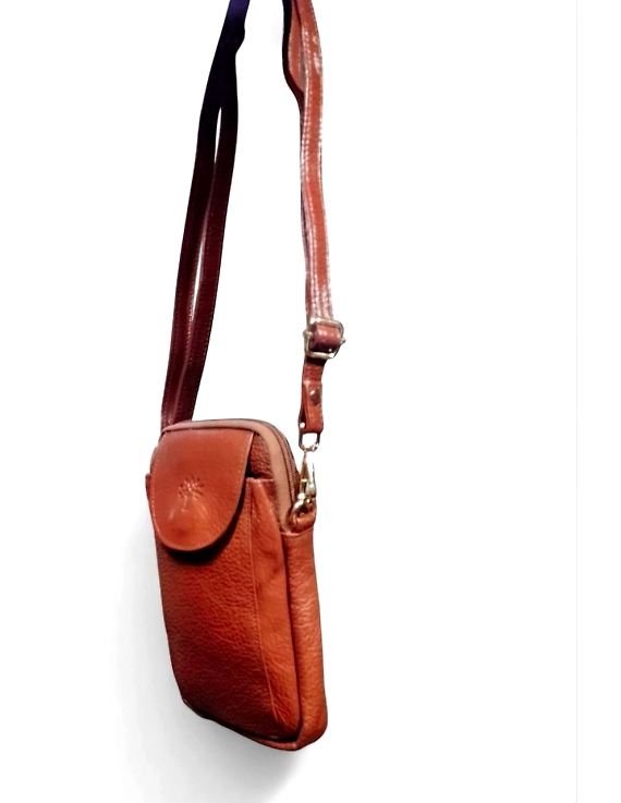 Men’s Leather Mobile Pouch – Compact &amp; Convenient-3